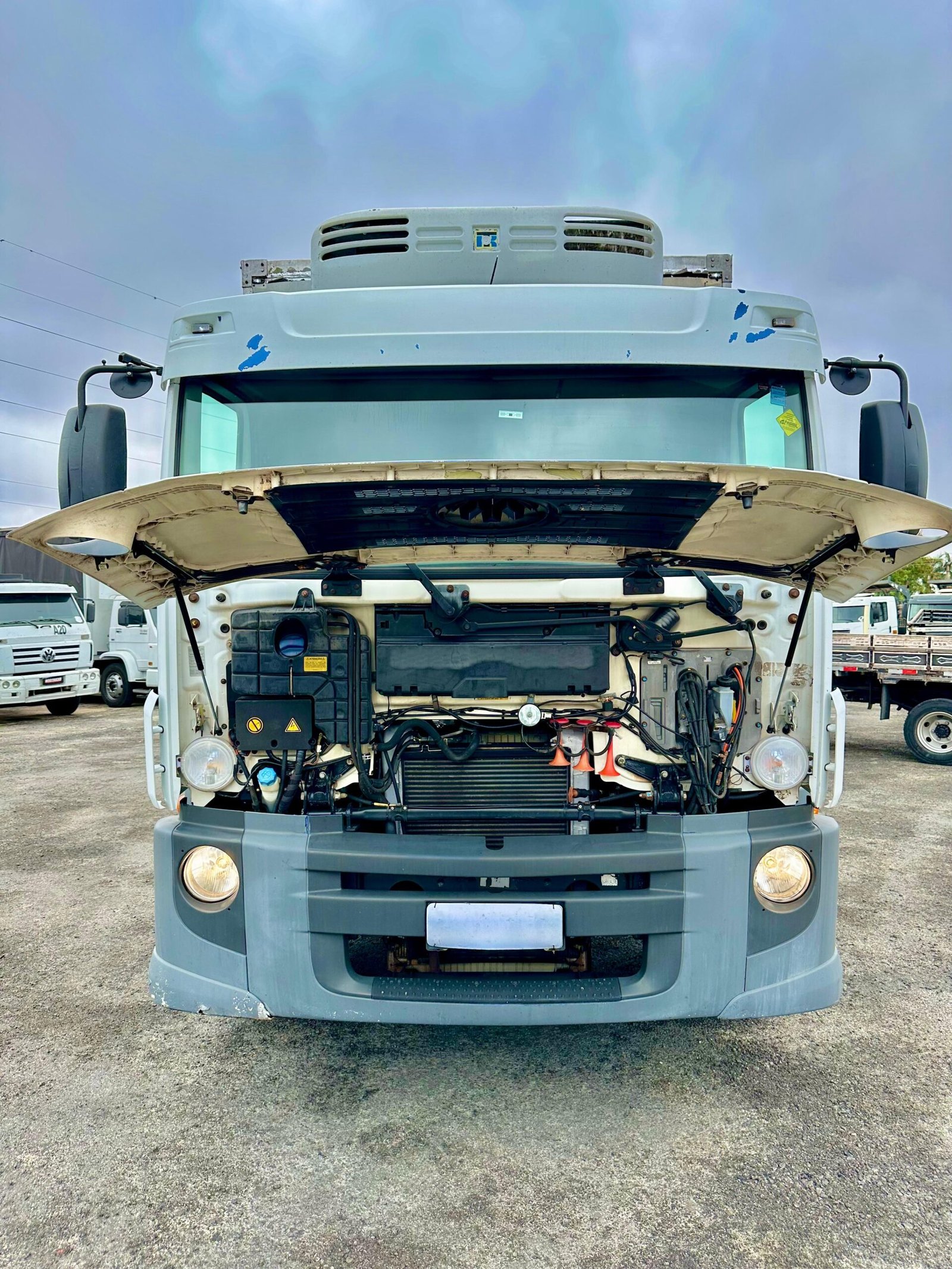 Vw 17.250 4×2 2011 Com Baú Refrigerado Ou No Chassi