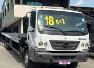 Accelo 1316 6×2 2018 Guincho Plat 9×2,5 Redutor 15 Ton