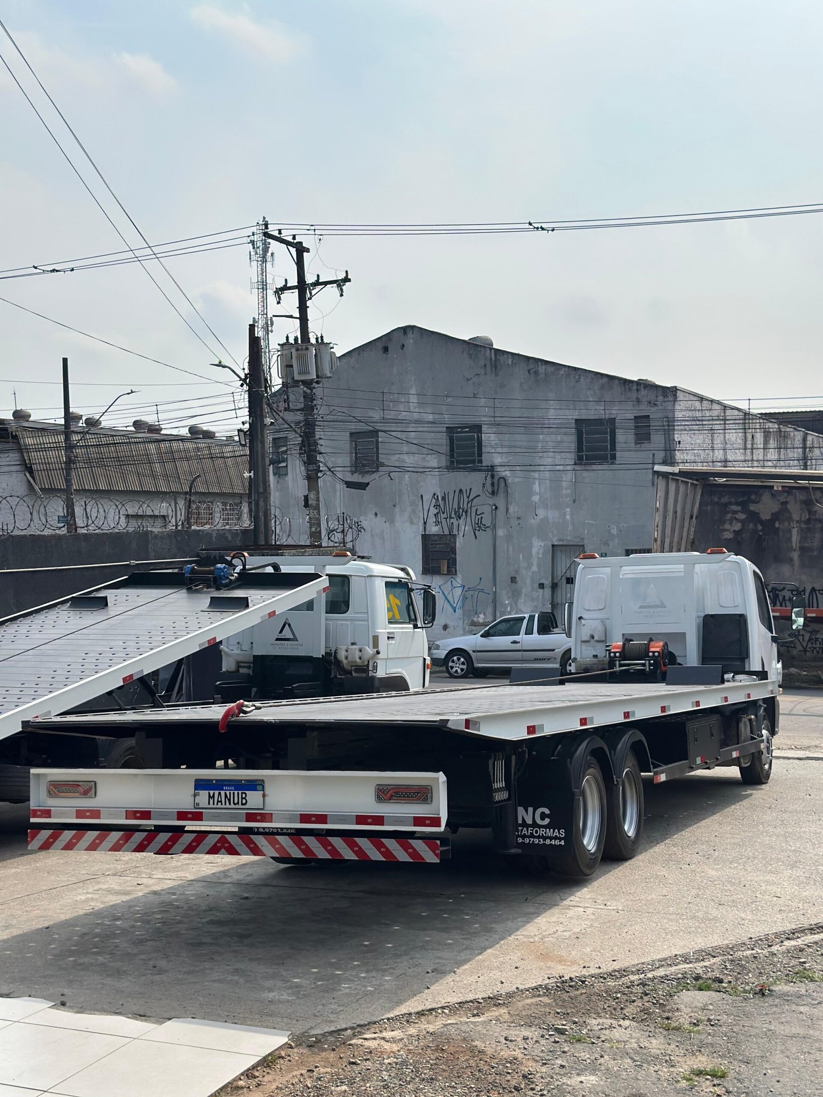 Accelo 1316 6×2 2018 Guincho Plat 9×2,5 Redutor 15 Ton