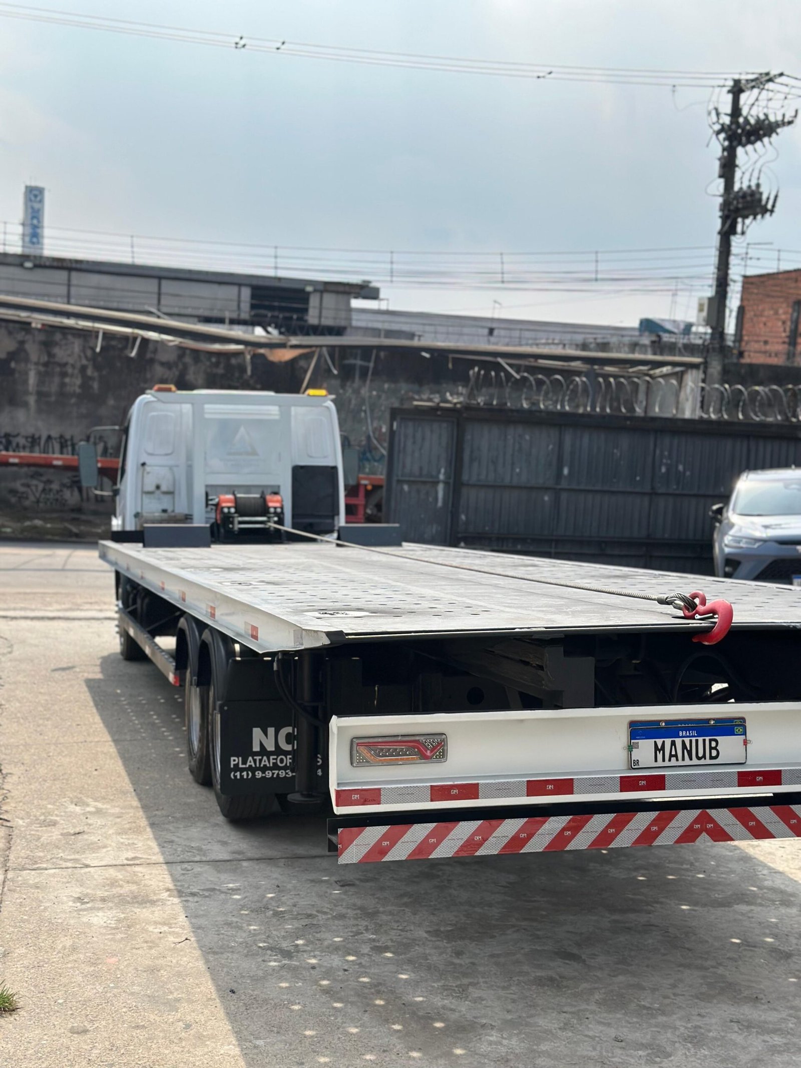 Accelo 1316 6×2 2018 Guincho Plat 9×2,5 Redutor 15 Ton