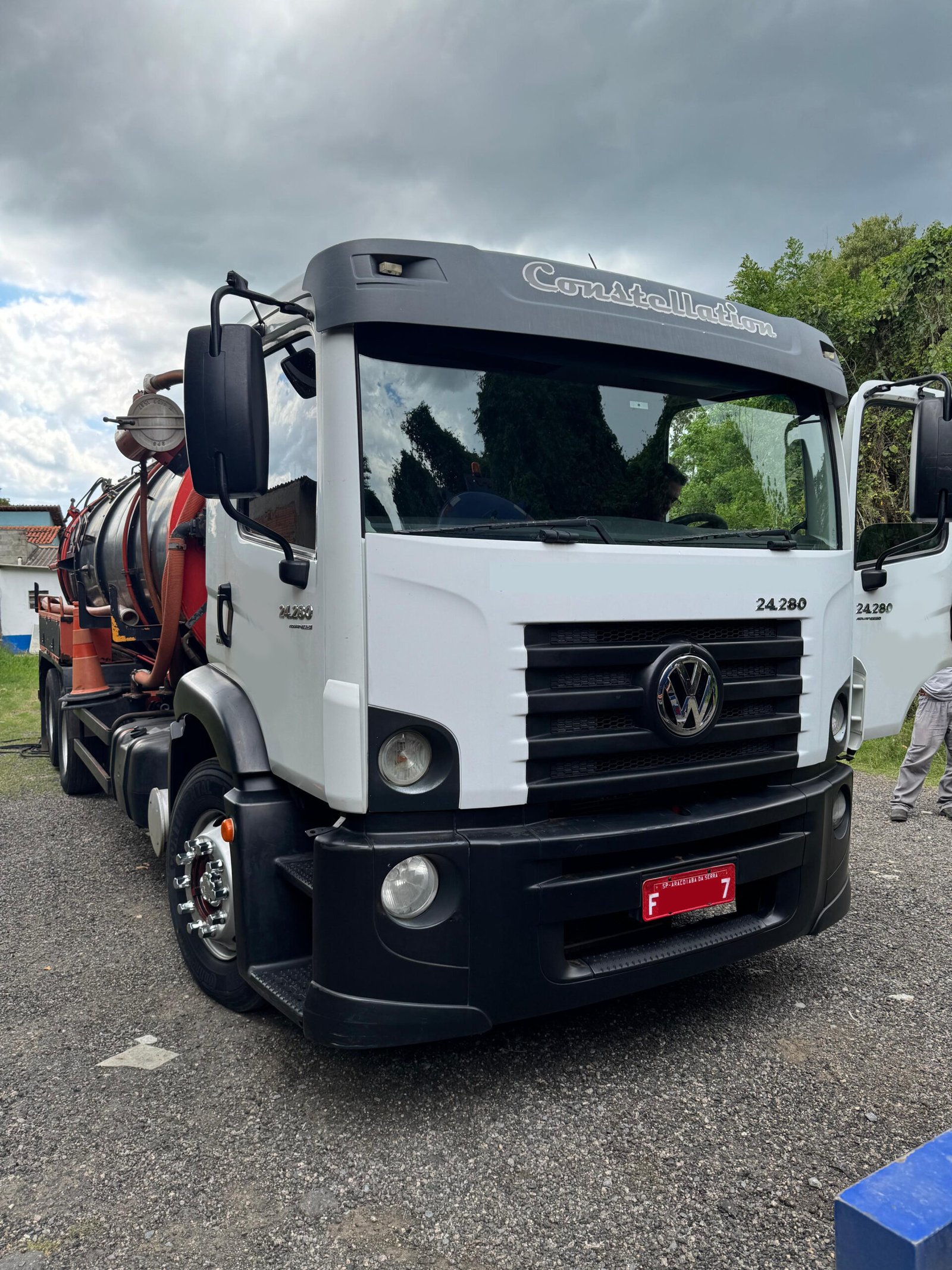 Vw 24.280 6×2 2014 No chassi