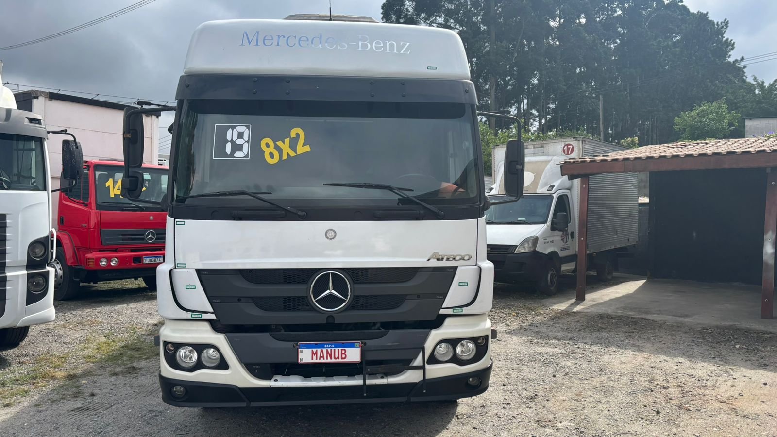 Atego 3030 8×2 2019 Tanque 20Mil Litros 4×5.000 Lts Com Botton