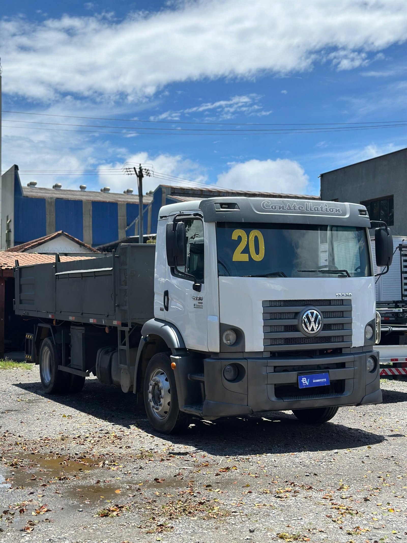 Vw 17.230 4×2 2020 Caçamba Basculante Rossetti 12m (repasse)