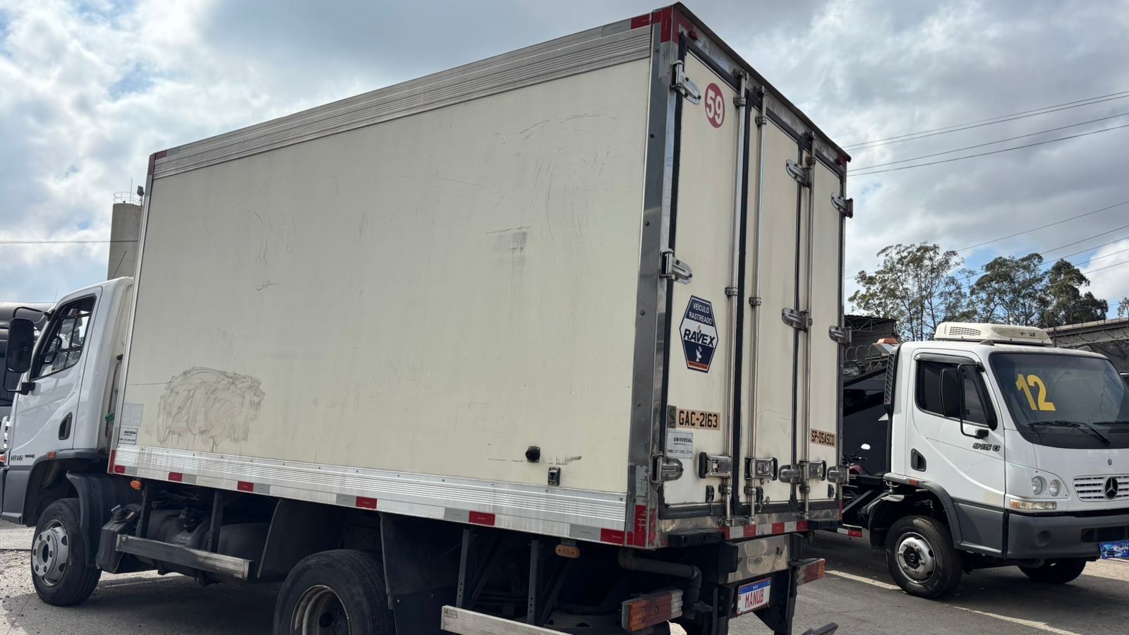 Mb Accelo 1016 2016 Bau Refrigerado -18c