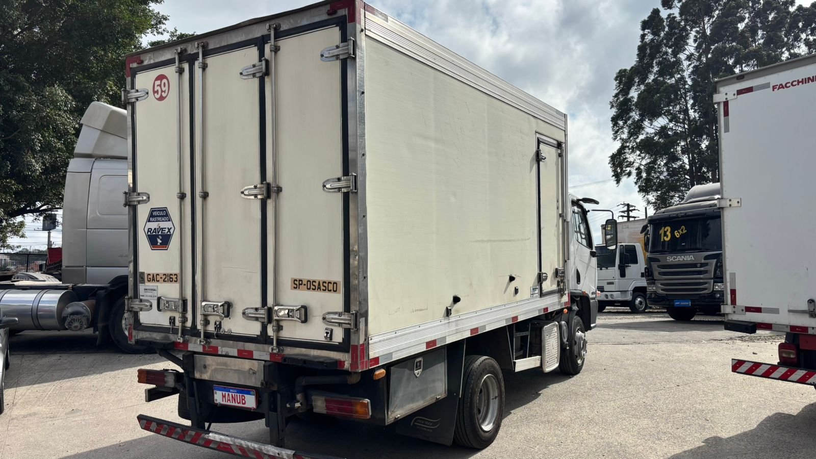 Mb Accelo 1016 2016 Bau Refrigerado -18c