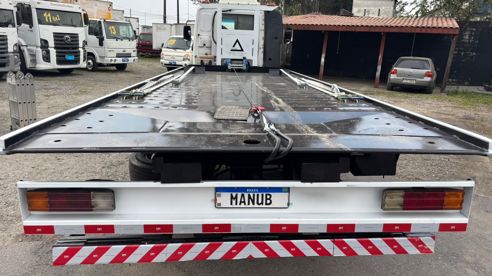 Mb Accelo 915c 2012 Plataforma Nova 6,50 C Asa Redutor 4,5 T