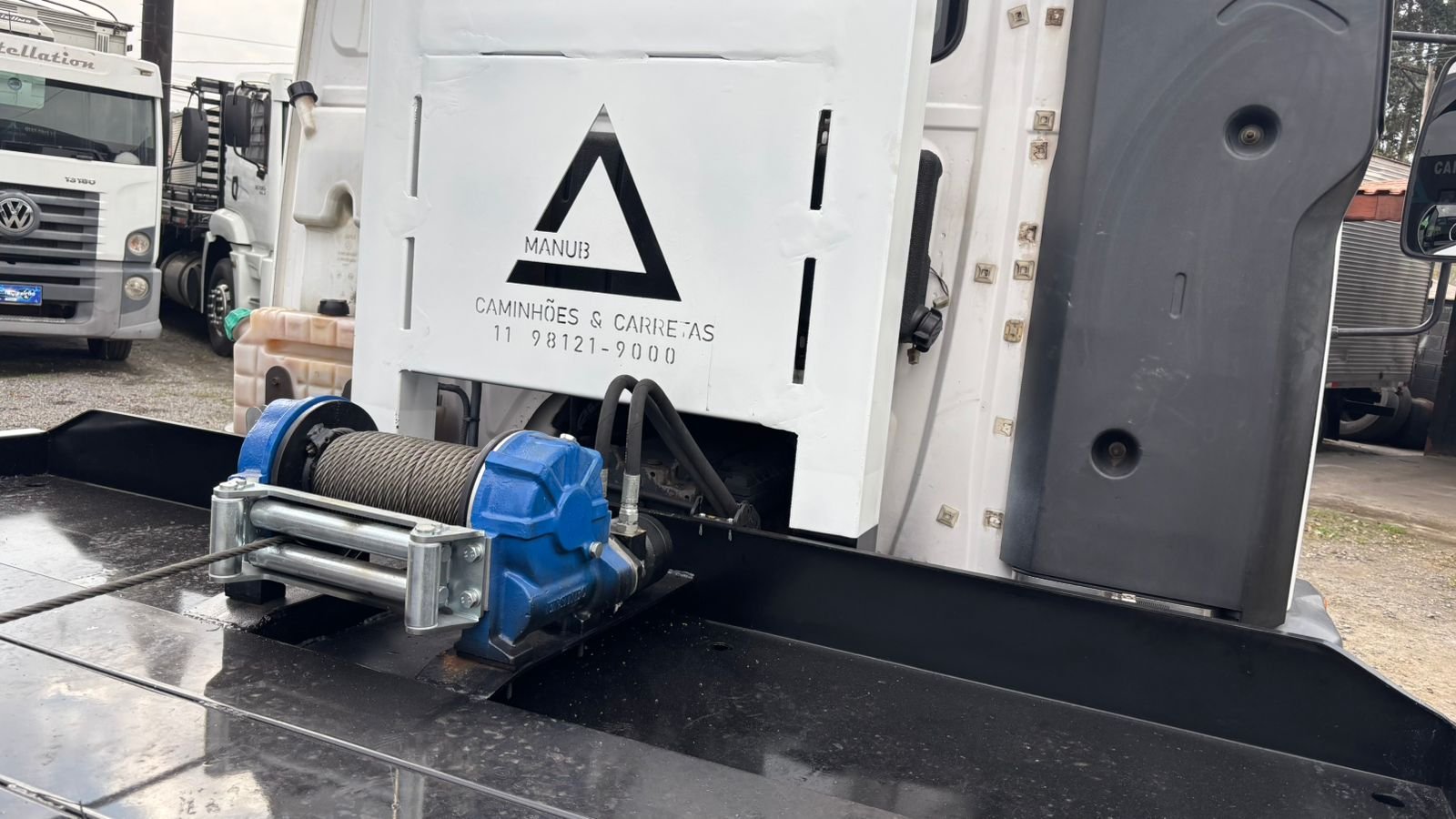 Mb Accelo 915c 2012 Plataforma Nova 6,50 C Asa Redutor 4,5 T