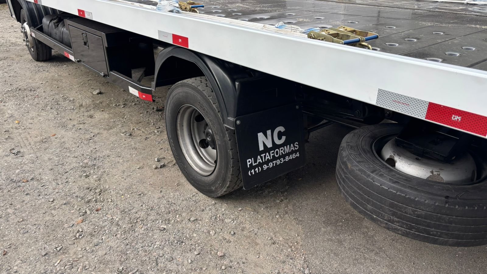 Mb Accelo 915c 2012 Plataforma Nova 6,50 C Asa Redutor 4,5 T