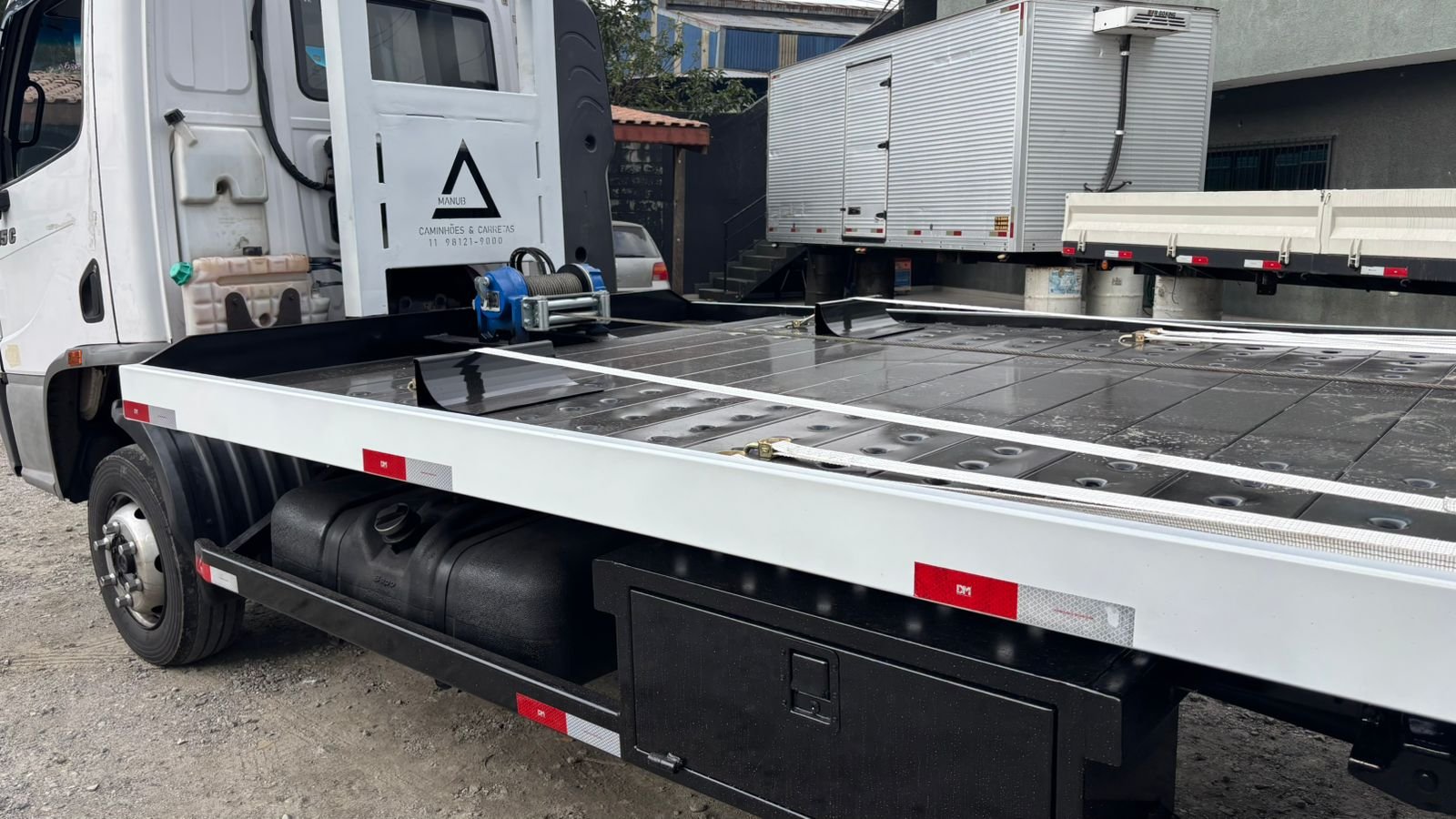 Mb Accelo 915c 2012 Plataforma Nova 6,50 C Asa Redutor 4,5 T