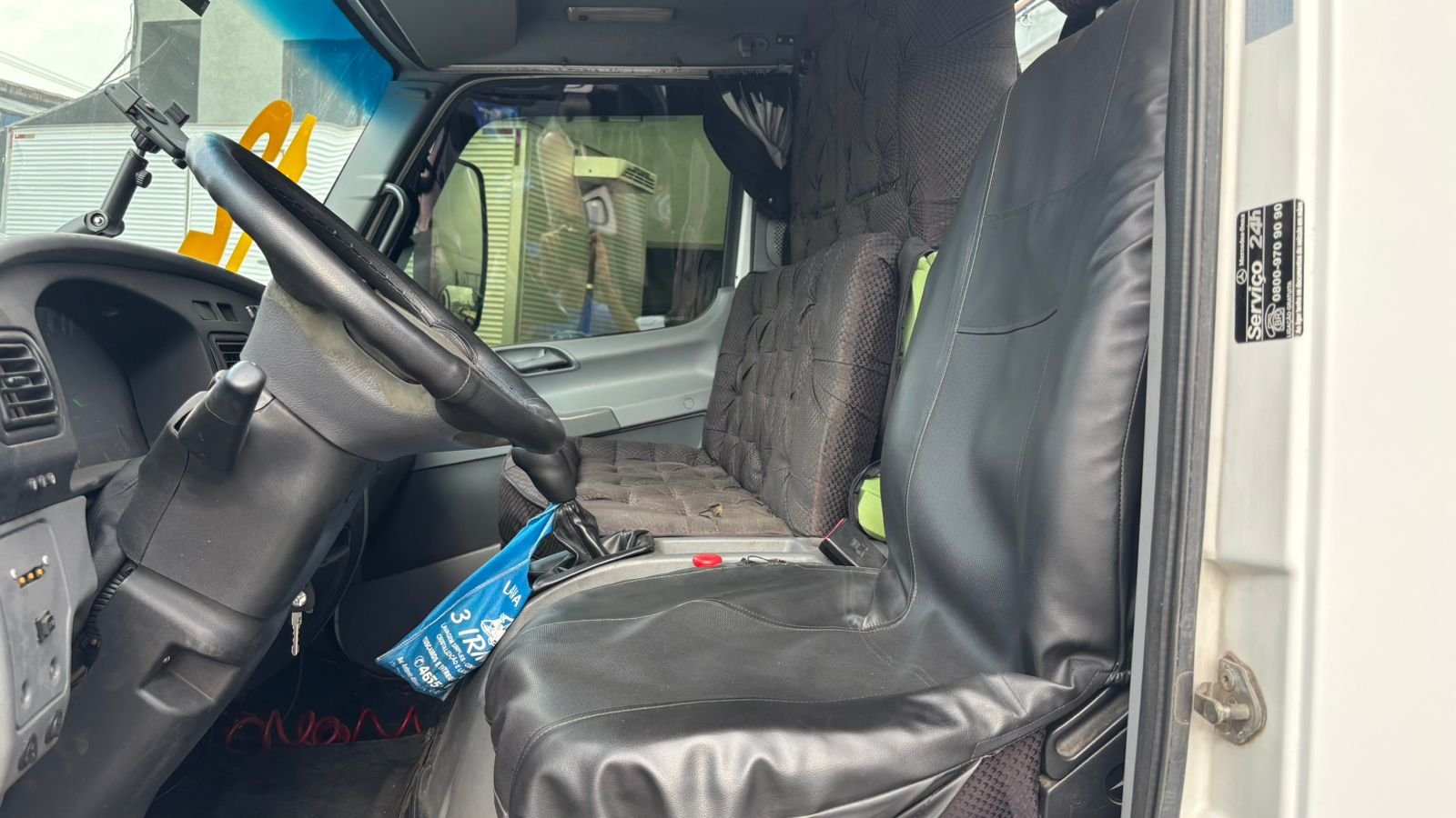 Mb Accelo 915c 2012 Plataforma Nova 6,50 C Asa Redutor 4,5 T