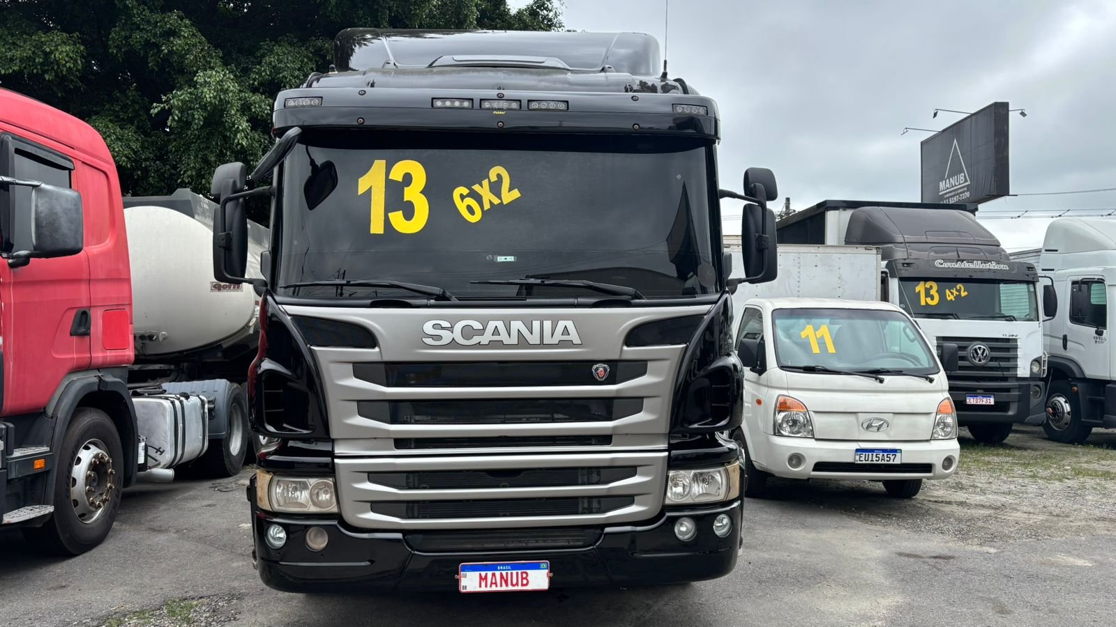 Scania P360 6×2 2013