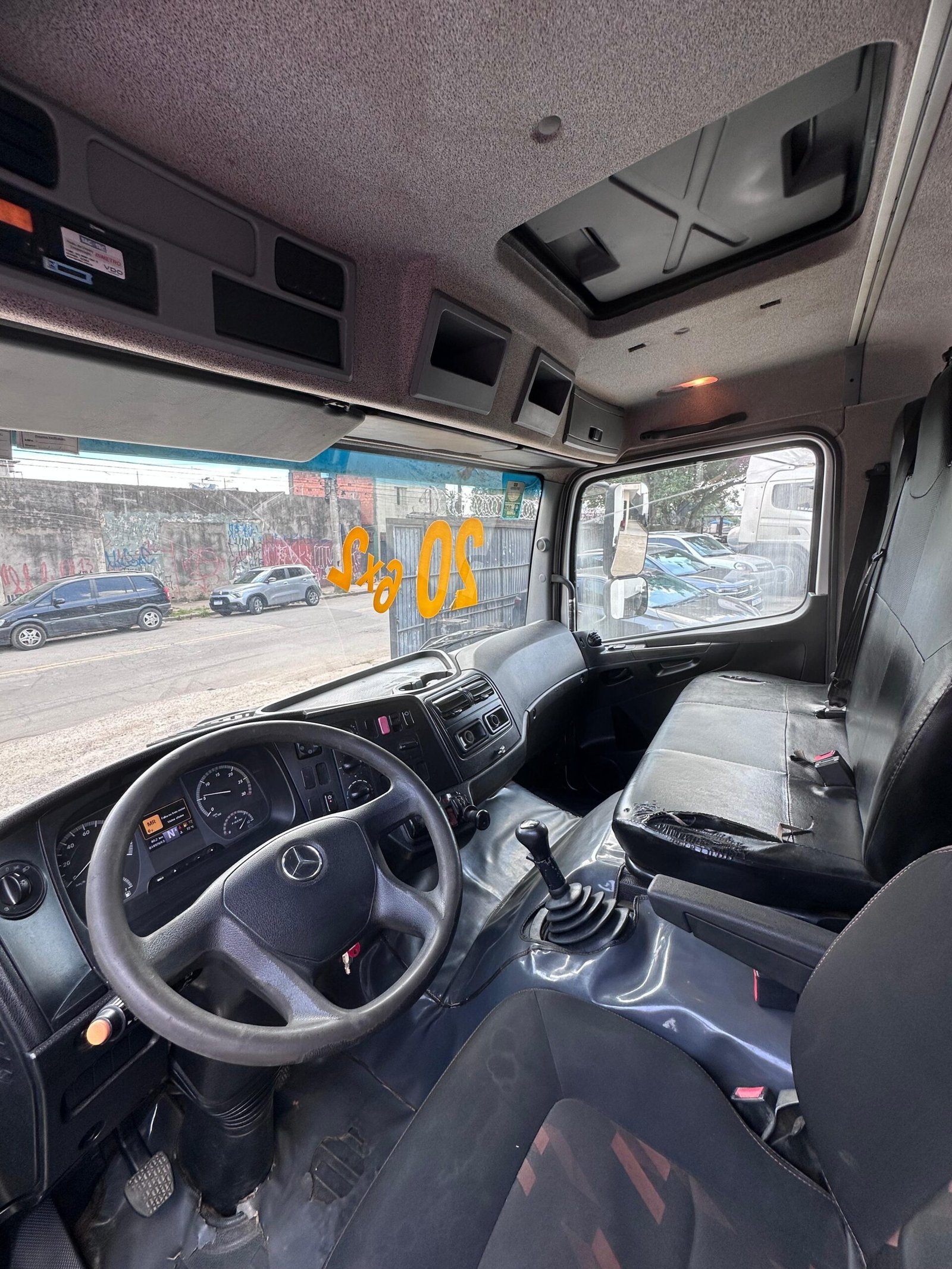 Atego 2426 6×2 2020 Caçamba Basculante Facchini 12m³ e Ar Condic.