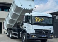 Atego 2426 6×2 2020 Caçamba Basculante Facchini 12m³ e Ar Condic.