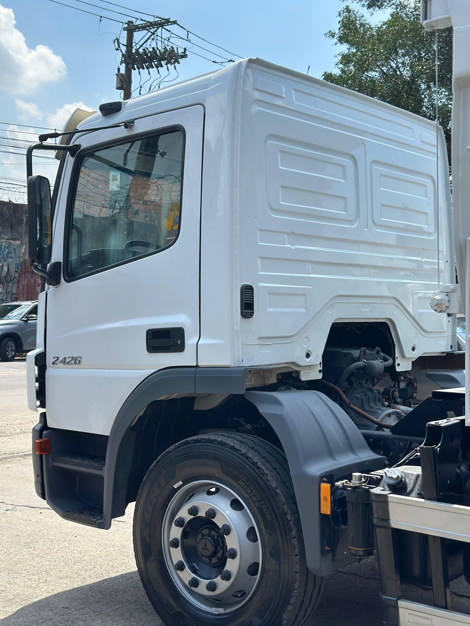 Atego 2426 6×2 2020 Caçamba Basculante Facchini 12m³ e Ar Condic.