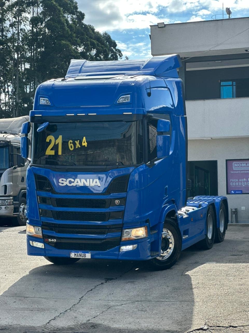 Scania R 540 6×4 2021 Retarder, Geladeira E Parking Cooler