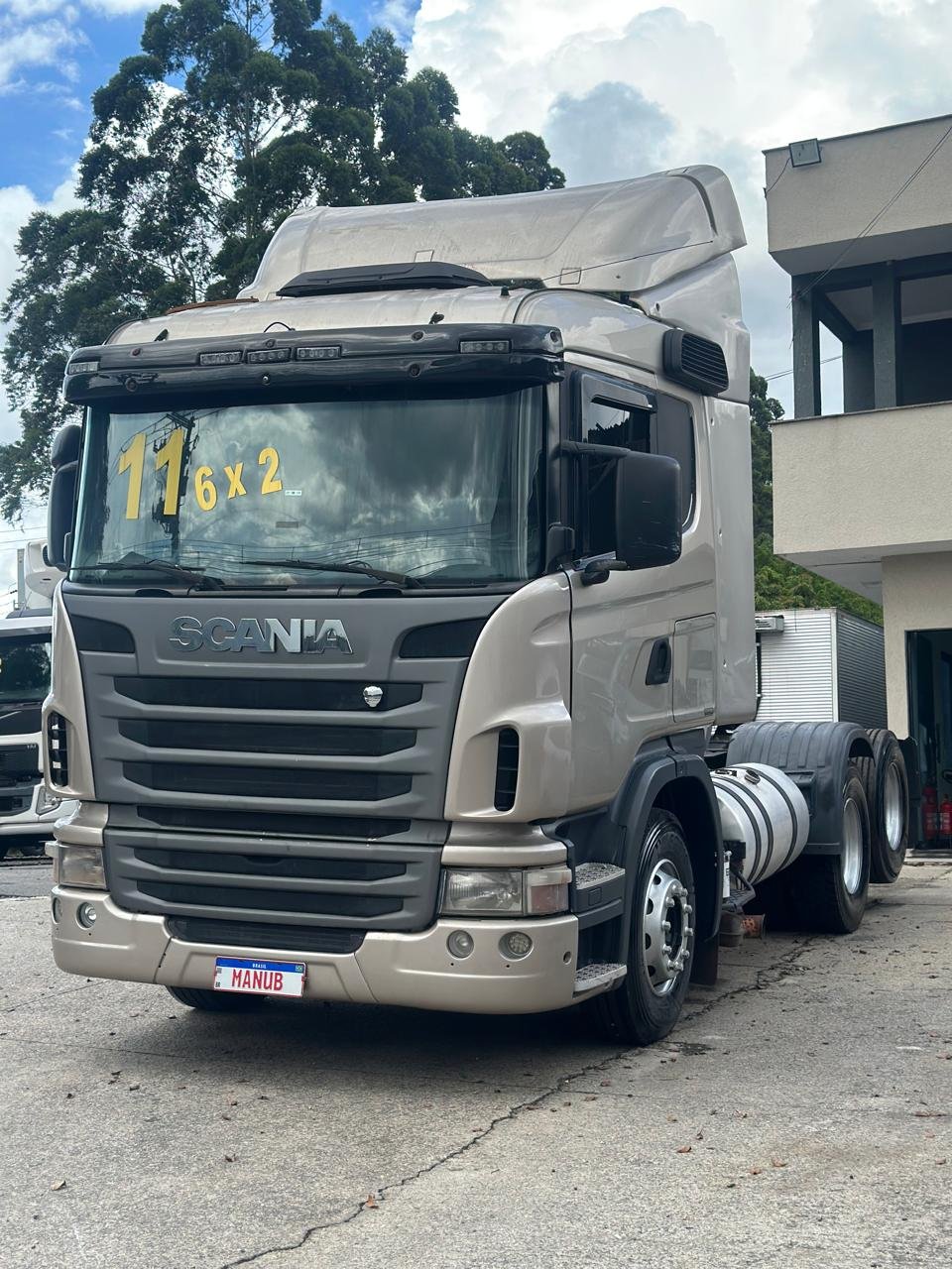 Scania G420 6×2 2011 Brozinamento Feito E Bom De Pneus