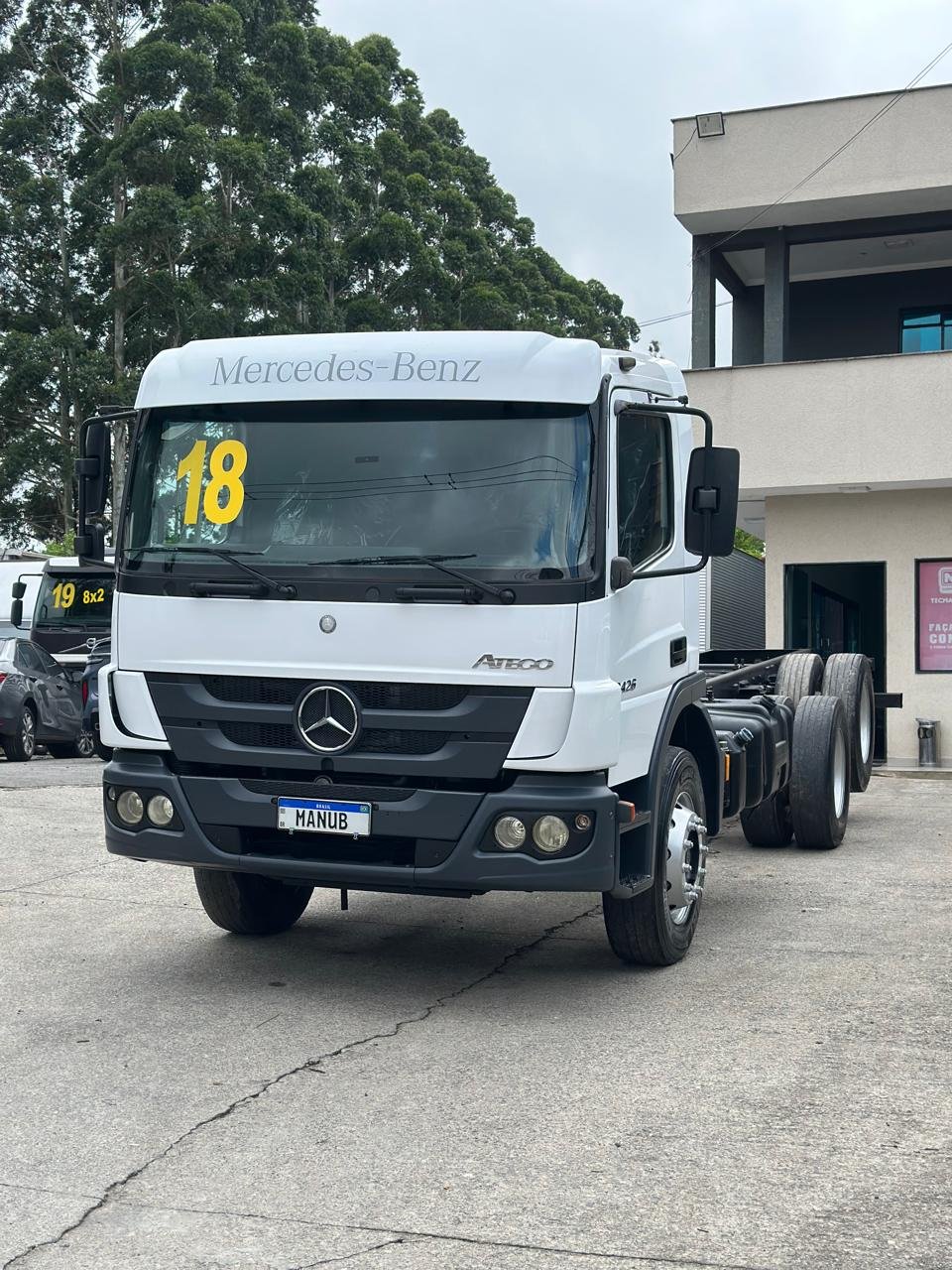 Mercedes-benz Atego 2426 6×2 2018 Chassi