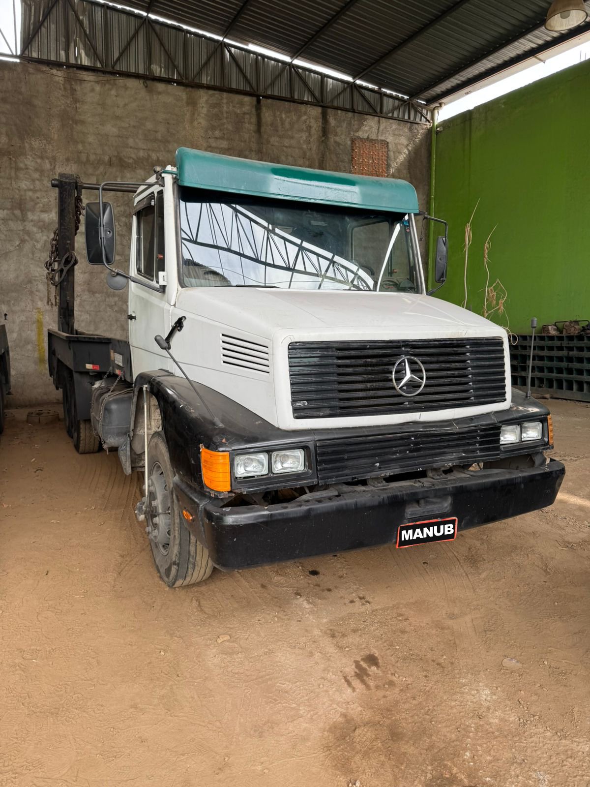 Mercedes-Benz 1618 6×2 1992 Poli Caçamba