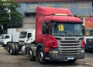 Scania P310 8×2 2018 Chassi De 10m / Motor Feito