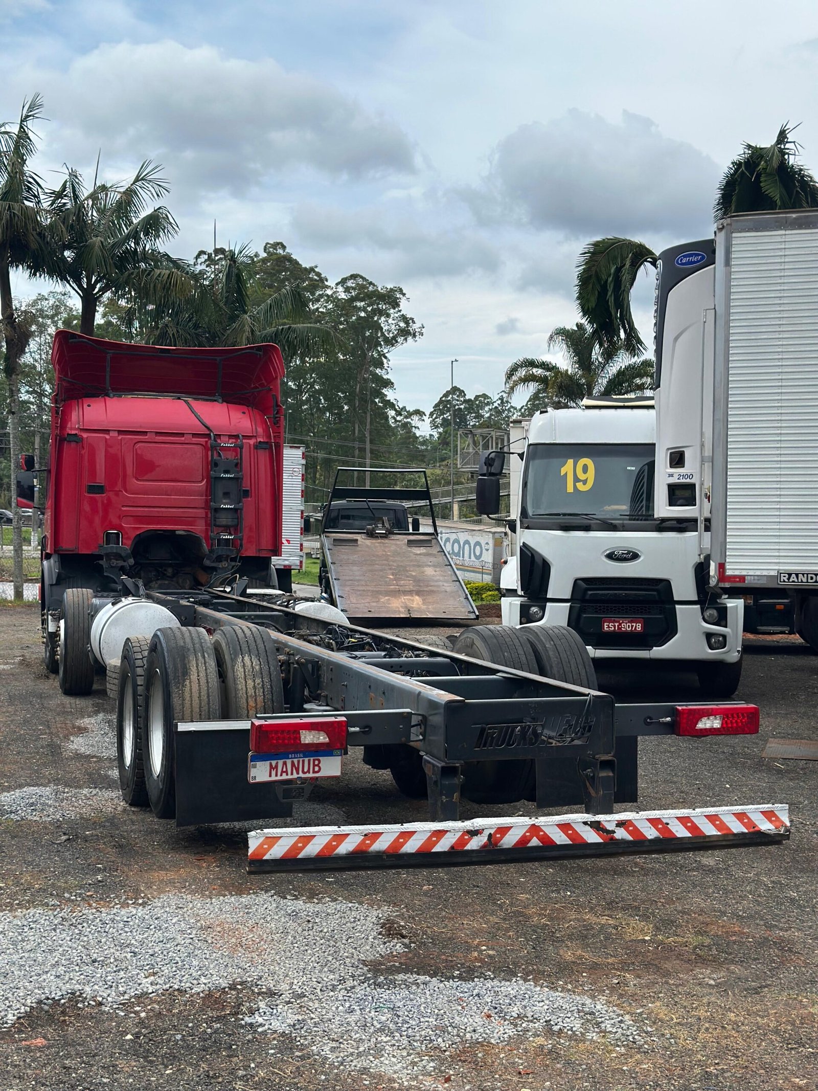 Scania P310 8×2 2018 Chassi De 10m / Motor Feito
