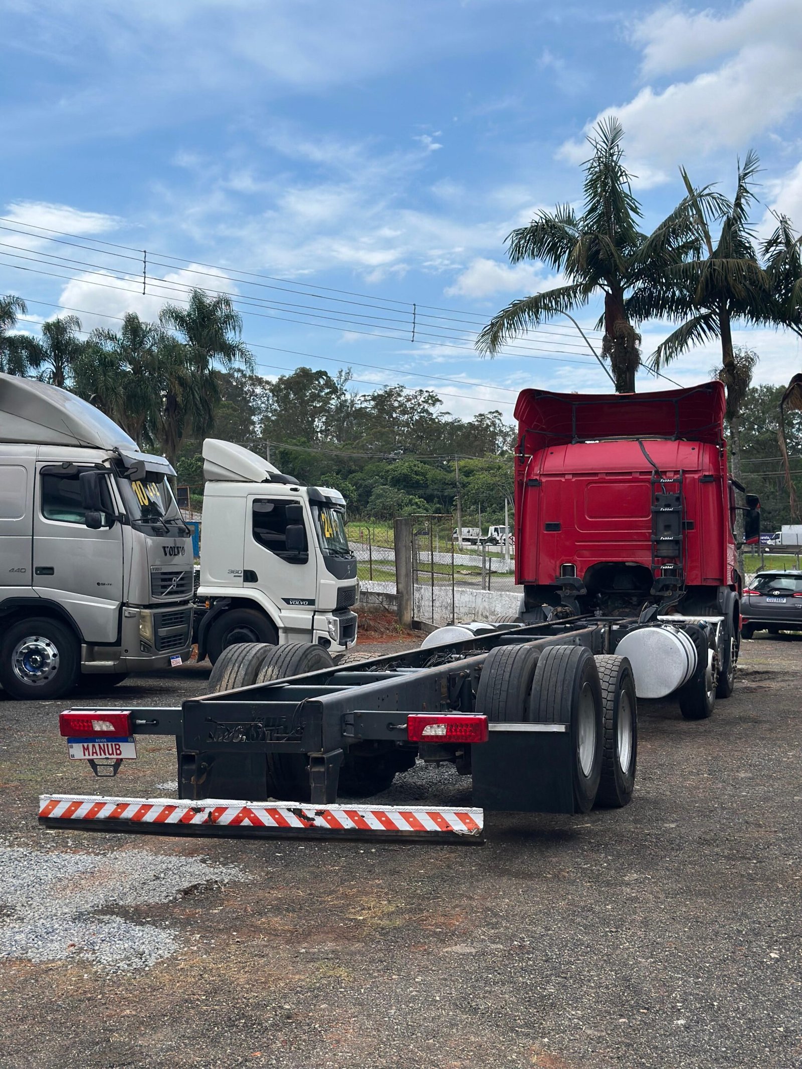 Scania P310 8×2 2018 Chassi De 10m / Motor Feito