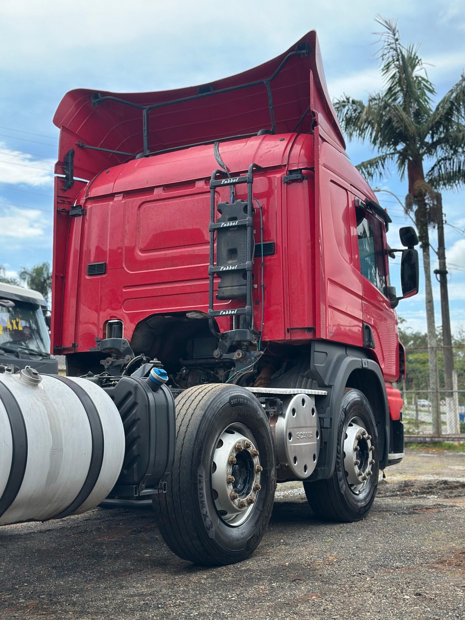 Scania P310 8×2 2018 Chassi De 10m / Motor Feito